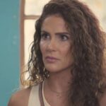 Estrella se emociona ao relembrar seu passado doloroso com Sérgio em cena de A.Mar.
