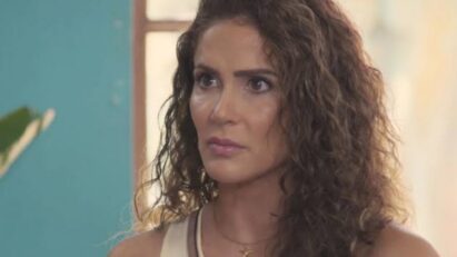 Estrella se emociona ao relembrar seu passado doloroso com Sérgio em cena de A.Mar.