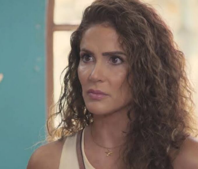 Estrella se emociona ao relembrar seu passado doloroso com Sérgio em cena de A.Mar.