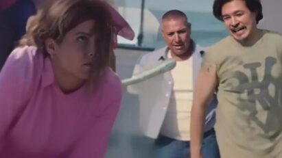 Estrela, protagonista da novela Amar, encara pescadores após ser humilhada em cena emocionante no SBT.