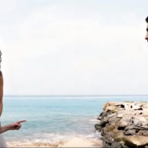 Estrela encara Fabian com raiva em cena intensa da novela Amar no SBT