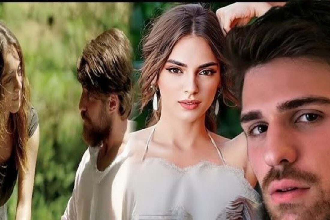 Cemre e Nedim juntos no final feliz da novela.