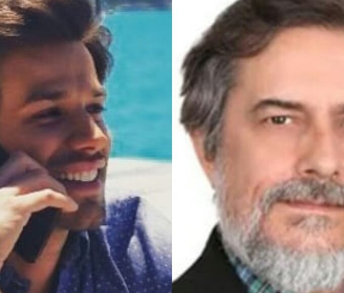 Foto de Umur Yigit Vanlı como Sarp em “Mãe” – “Umur Yigit Vanlı interpreta Sarp, galã romântico na novela turca ‘Mãe’.” 2. Foto de Şükrü Türen como Arif – “Şükrü Türen dá vida a Arif, vizinho prestativo na trama ‘Mãe’.”