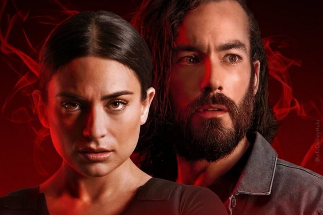 Pôster oficial da série Toda la Sangre no Disney+.
