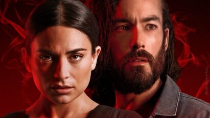 Pôster oficial da série Toda la Sangre no Disney+.