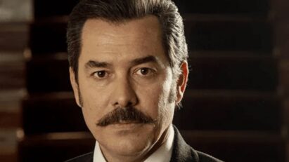 Agah em cena tensa da novela Cruel Istambul