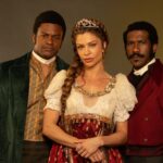 “Grazi Massafera caracterizada como Dona Beja na nova novela da HBO Max.”