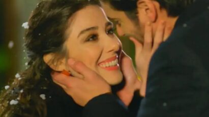 Ferit e Nazli se abraçam sob a neve no final emocionante da novela Dolunay
