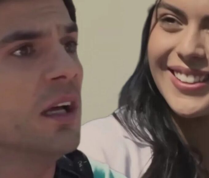 Valentim e Perla vivem momentos intensos e apaixonados na novela mexicana Amar, exibida pelo SBT.”