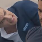 Fabian encara Sérgio em cena tensa da novela Amar, exibida pelo SBT